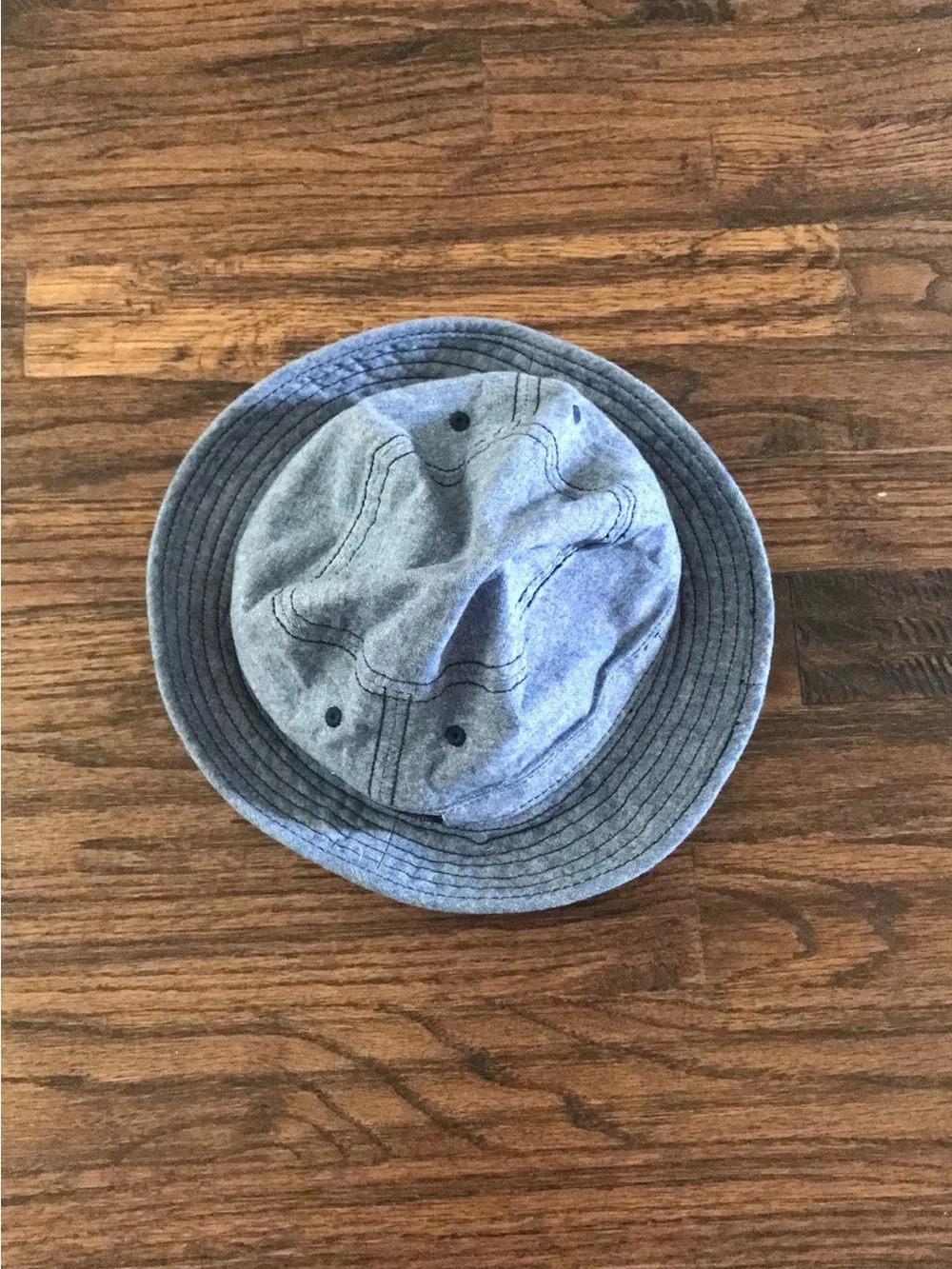 Original Penguin Kids blue Bucket Hat with Logo Patch
